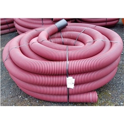 Roll Coil Duct 50mx110mm Pull Cord Red