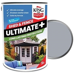 King Of Paints Shed & Fence Goose Grey