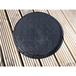 Access Round Galvanised Cover & PVC Frame