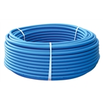 Blue MDPE Water Pipe 25mmx150m