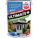 King of Paints Shed & Fence Black