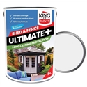 King of Paints Shed & Fence White