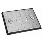 Access Square Galvanised Cover & PVC Frame
