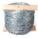 200m Wooden Reel Galv Barb Wire